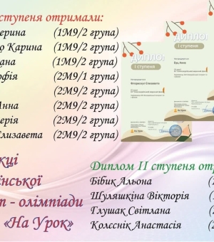 Олімпіада з фізики «На Урок» 