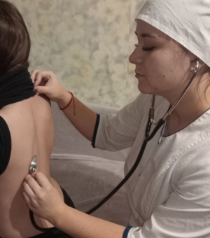 Опрацювання методики аускультації легень у маленьких пацієнтів